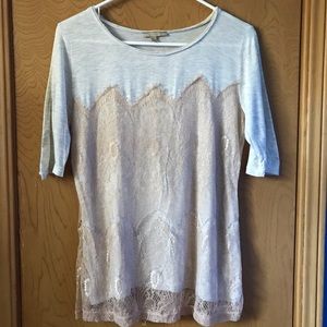 Anthropologie Bordeaux Tee